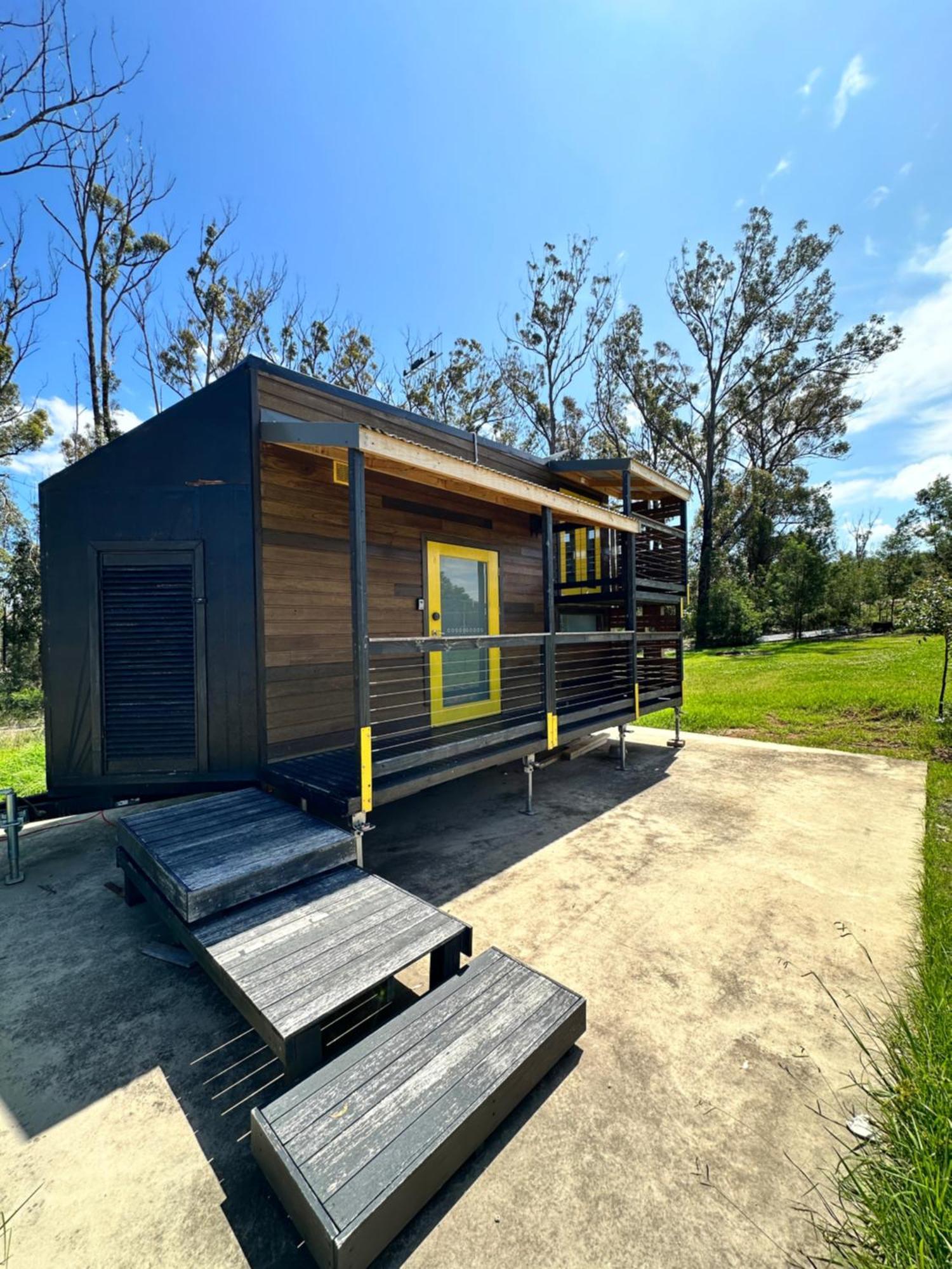 Ocean Breeze Tiny House - Ocean And Lake View Mallacoota Kültér fotó
